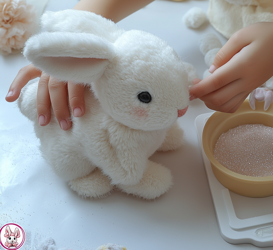 Adorable bunny decoration